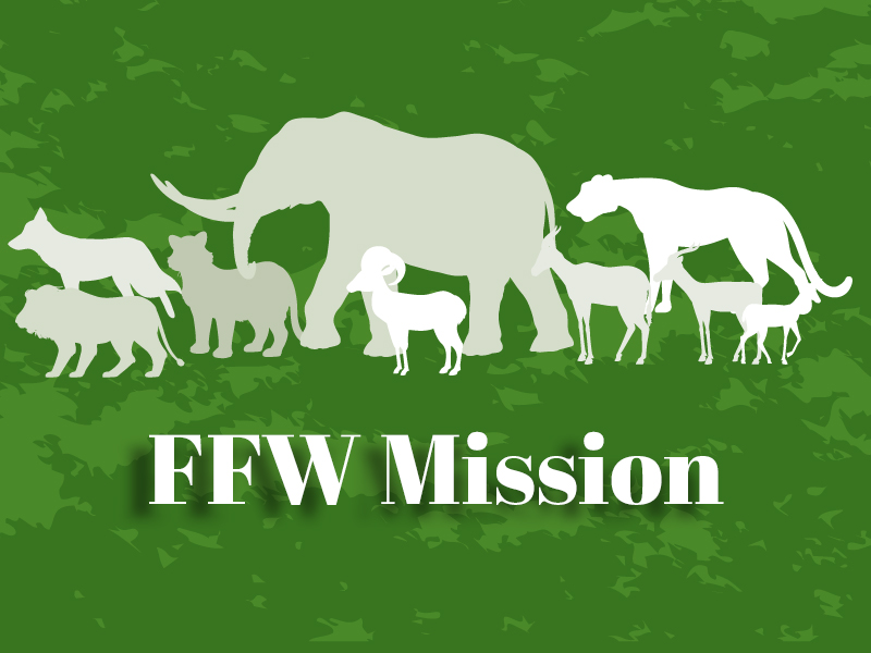 FFW Mission to reduce forest-wildlife conflict