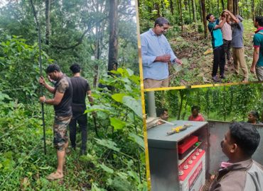 Forest Department's Solar Fence Service Center fixes solar fence defects